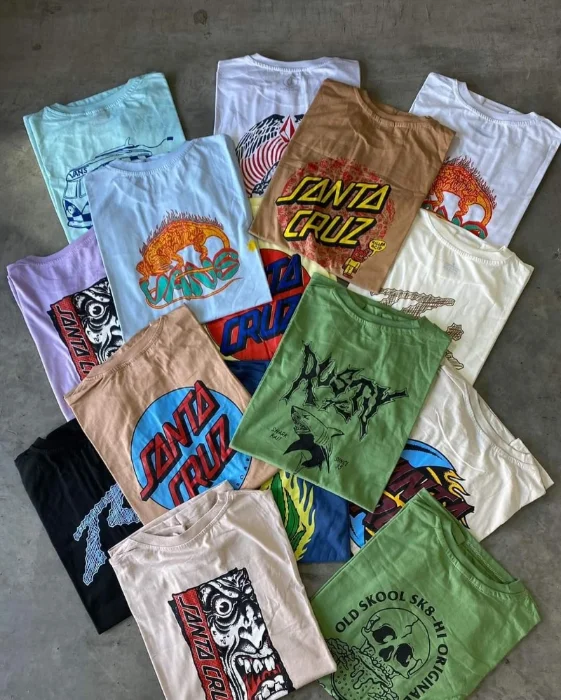 Remeras Doble Estampa