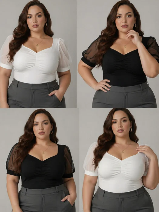 Blusa Tul Mimi