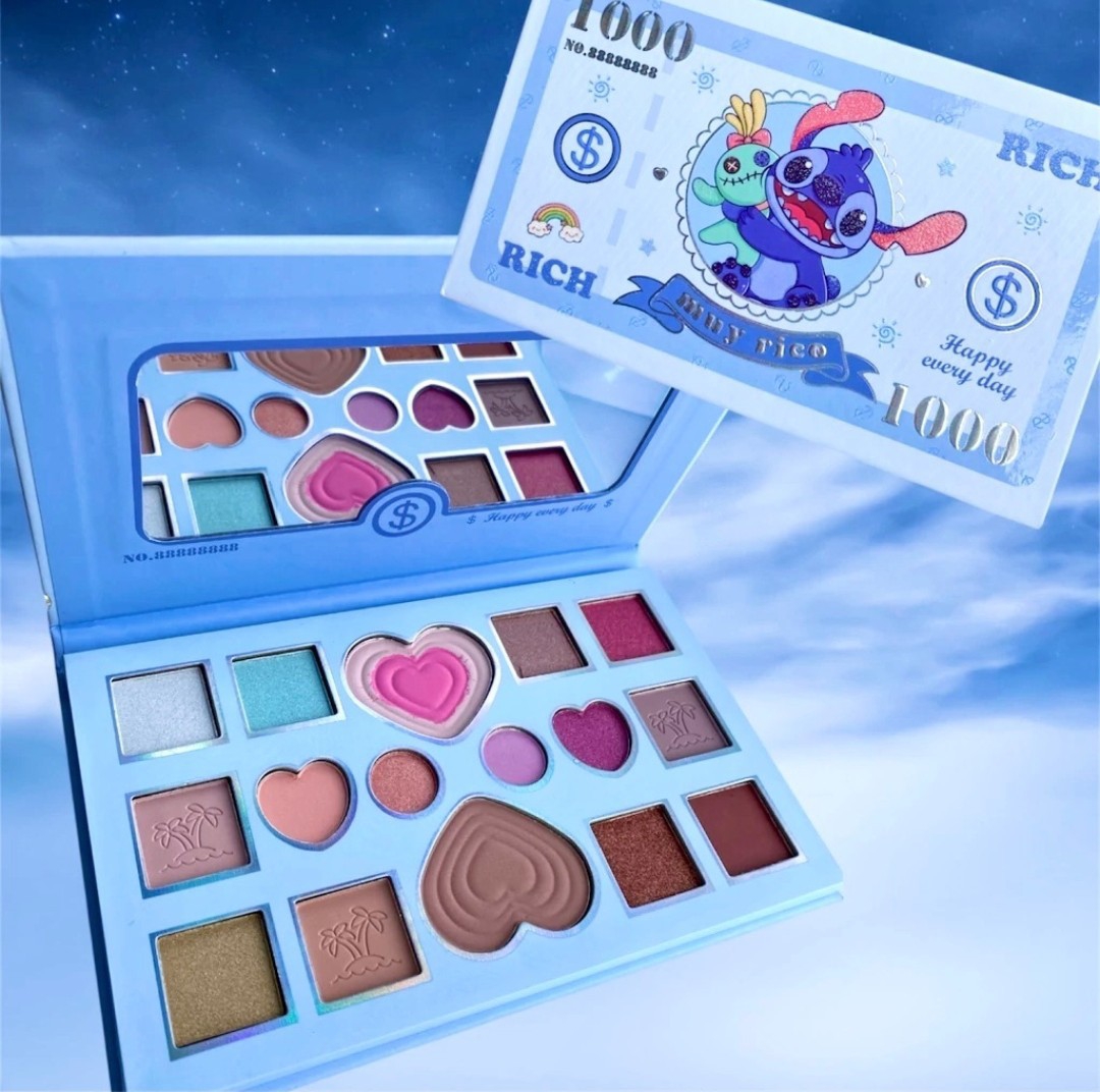 Paleta de Sombras con Espejo de Stich - Imagen 2