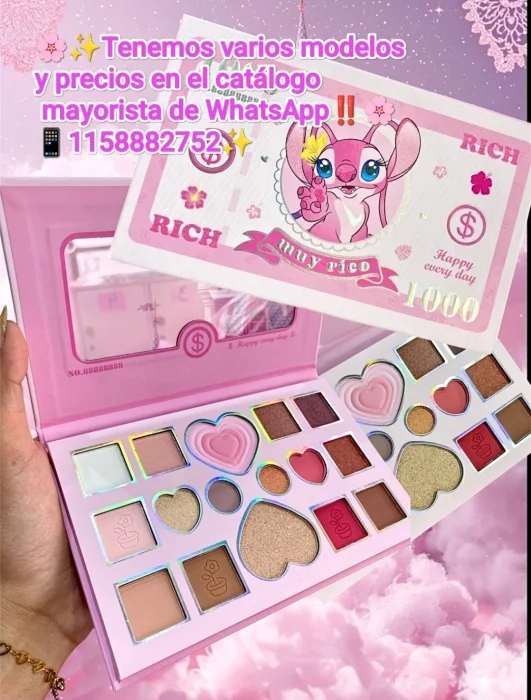 Paleta de Sombras con Espejo de Stich