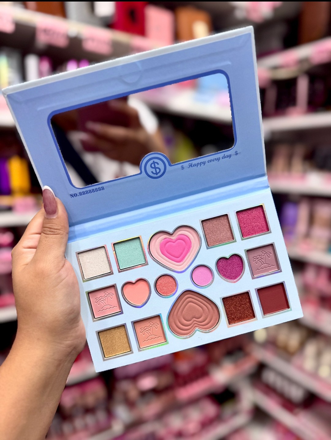 Paleta de Sombras con Espejo de Stich - Imagen 3