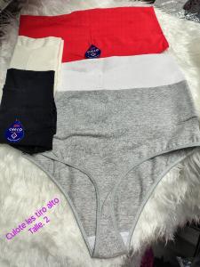 Culotte Les Tiro Alto Algodón