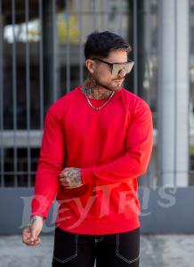 Buzo Cuello Rustico Peinado Liso