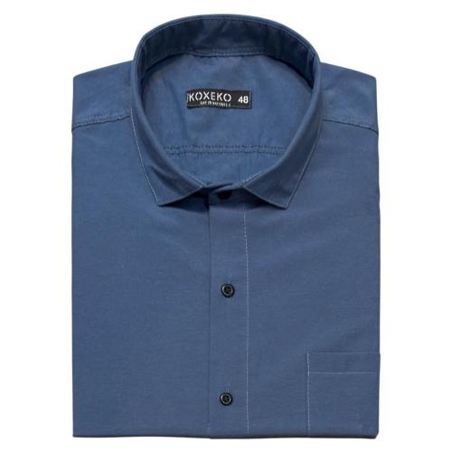 Camisa Liso Rigido T/especial Manga Larga - Miniatura 2