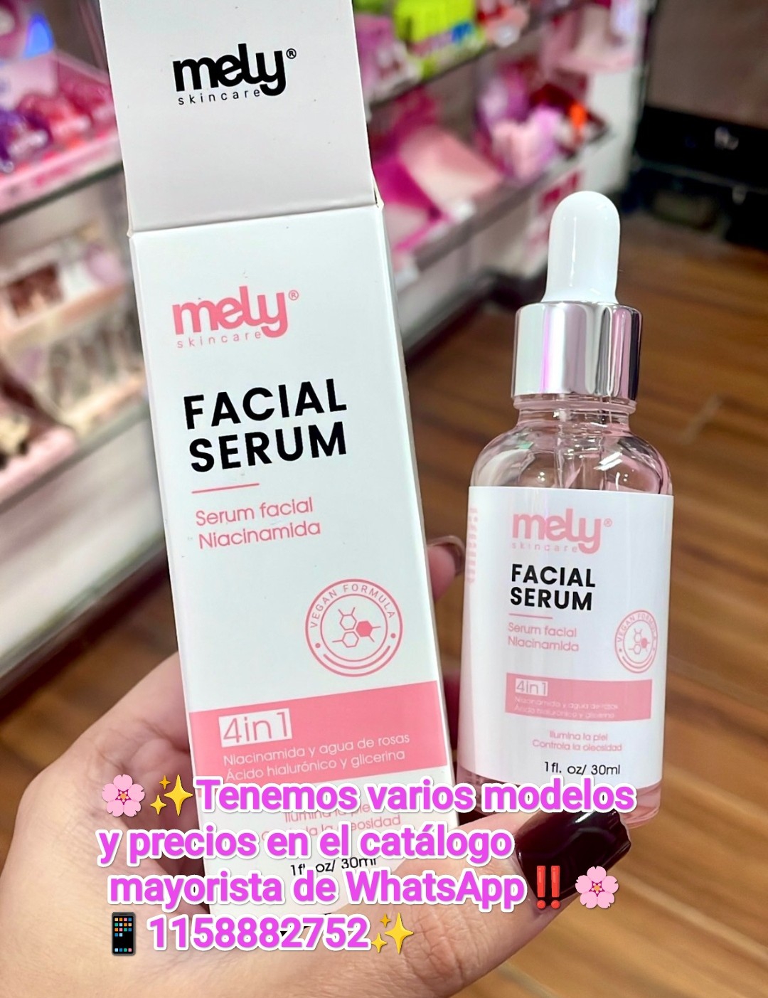 Serum Facial 5 en 1 de Mely (varios Modelos) - Imagen 1