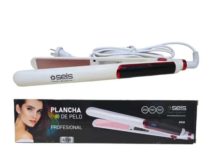 Plancha Cabello Profesional C/ Control Temperatura (pp19)