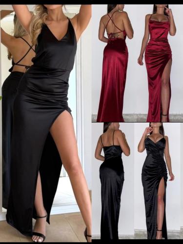 Vestidos Largos Saten