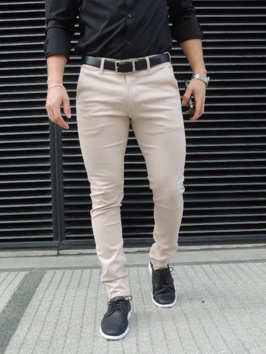Gabardina Corte Chino Elastizado