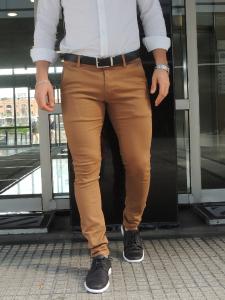 Gabardina Corte Chino Elastizado
