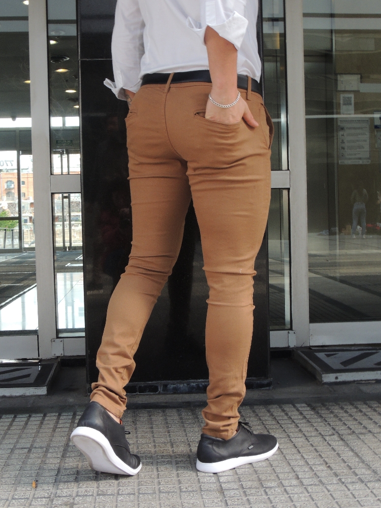 Gabardina Corte Chino Elastizado - Imagen 2