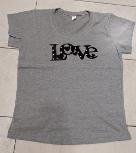Remera de Dama con Aplique
