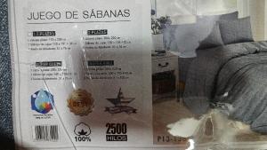 Juego de 4 Piezas de Sábanas Importado