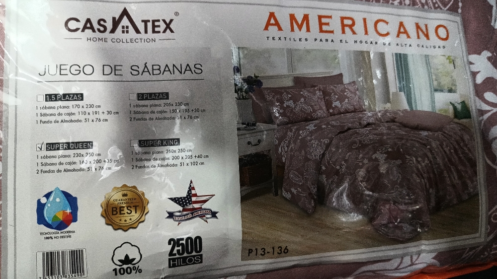 Juego de 4 Piezas de Sábanas Importado - Imagen 2