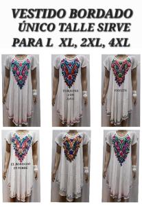 Vestido Bordado - Miniatura 1