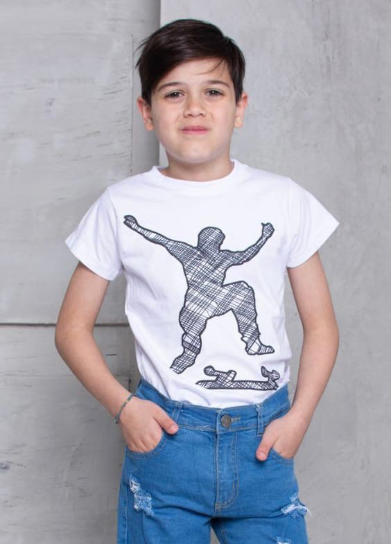 Remeras Niños Algodón Peinado Premium T - Imagen 2