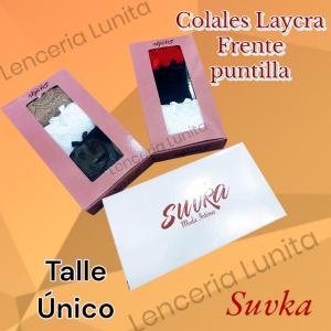 Colaless Suvka Laycra Frente Puntilla y Todo Puntilla - Miniatura 3