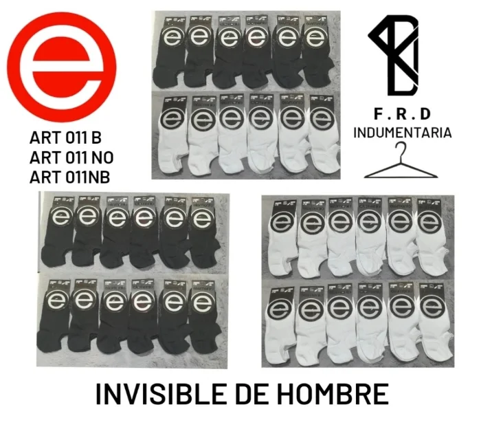 Invisible de Hombre  y Dama Elemento   022 / 011 B/n / Bn