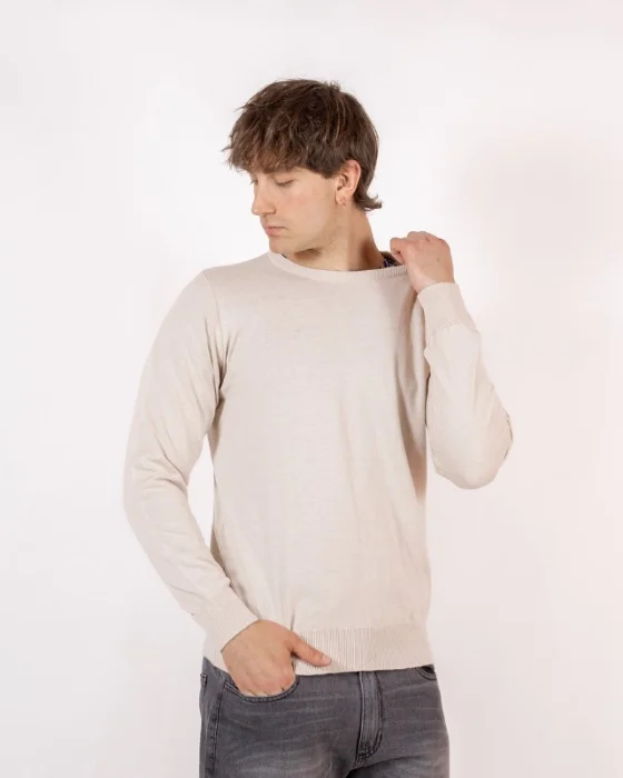 Sueter Liso Cuello Redondo