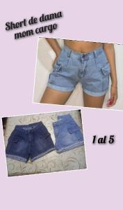 Short Mom Cargo de Dama