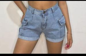 Short Mom Cargo de Dama - Miniatura 3