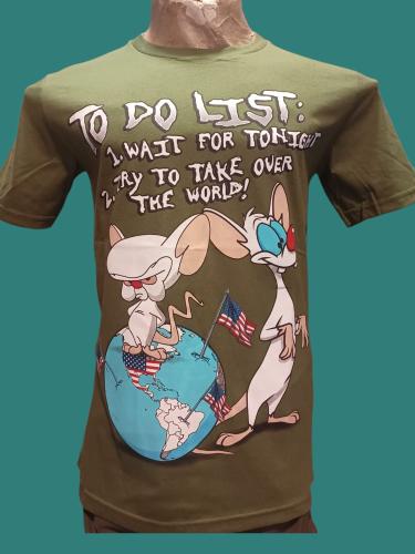 Remera Pinky & Cerebro