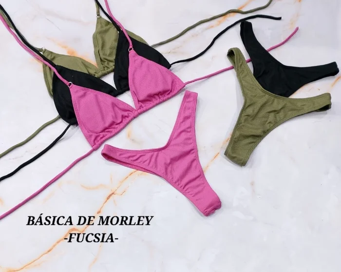 Bikini Básica de Morley Fucsia