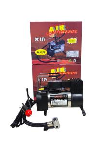 Compresor de Aire 12v-140 Psi 35lt/min con 3 Picos (dc-12v)