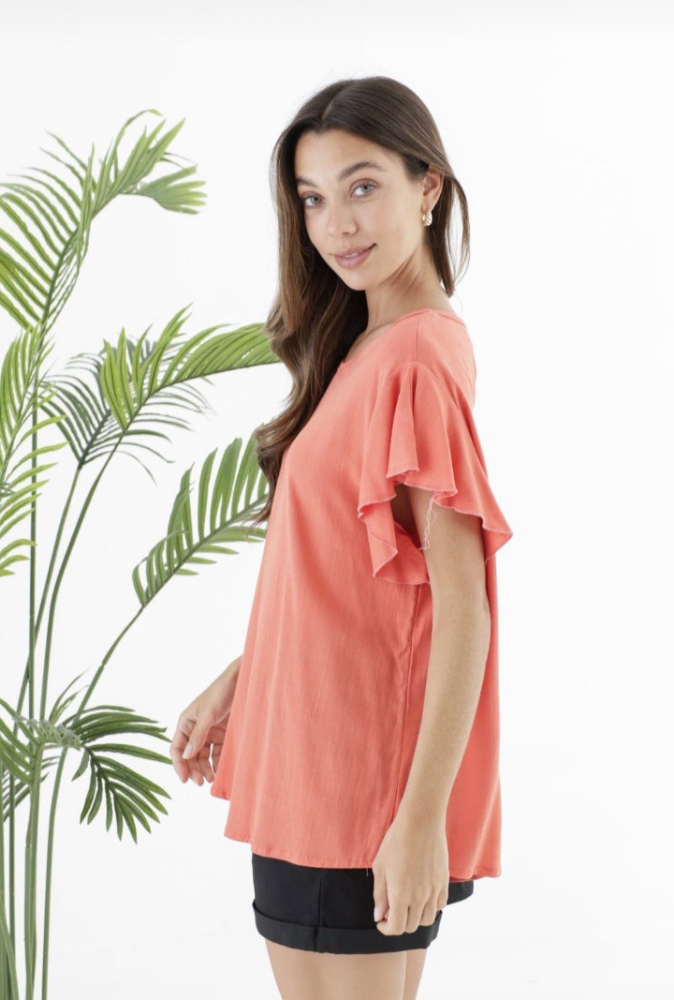 Oferta  Remera de Lino Liso - Imagen 2