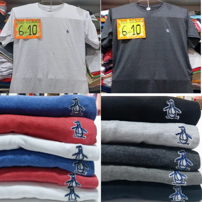 Remeras de Pingüino Algodon Premiun