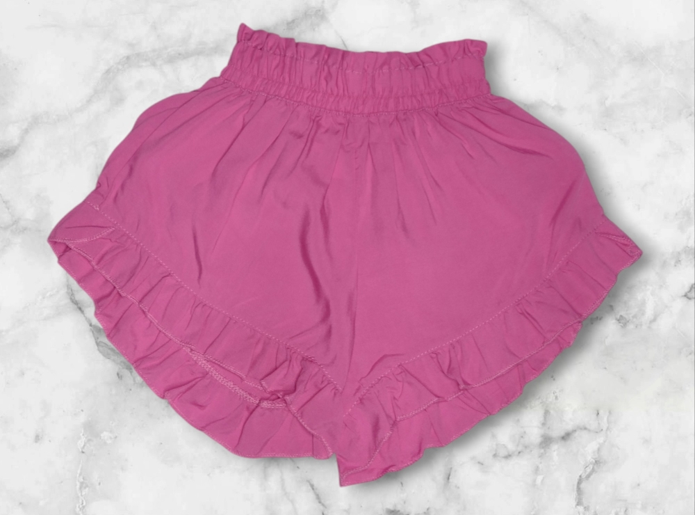 Shorts de Poplin Bolados para Niña - Imagen 2