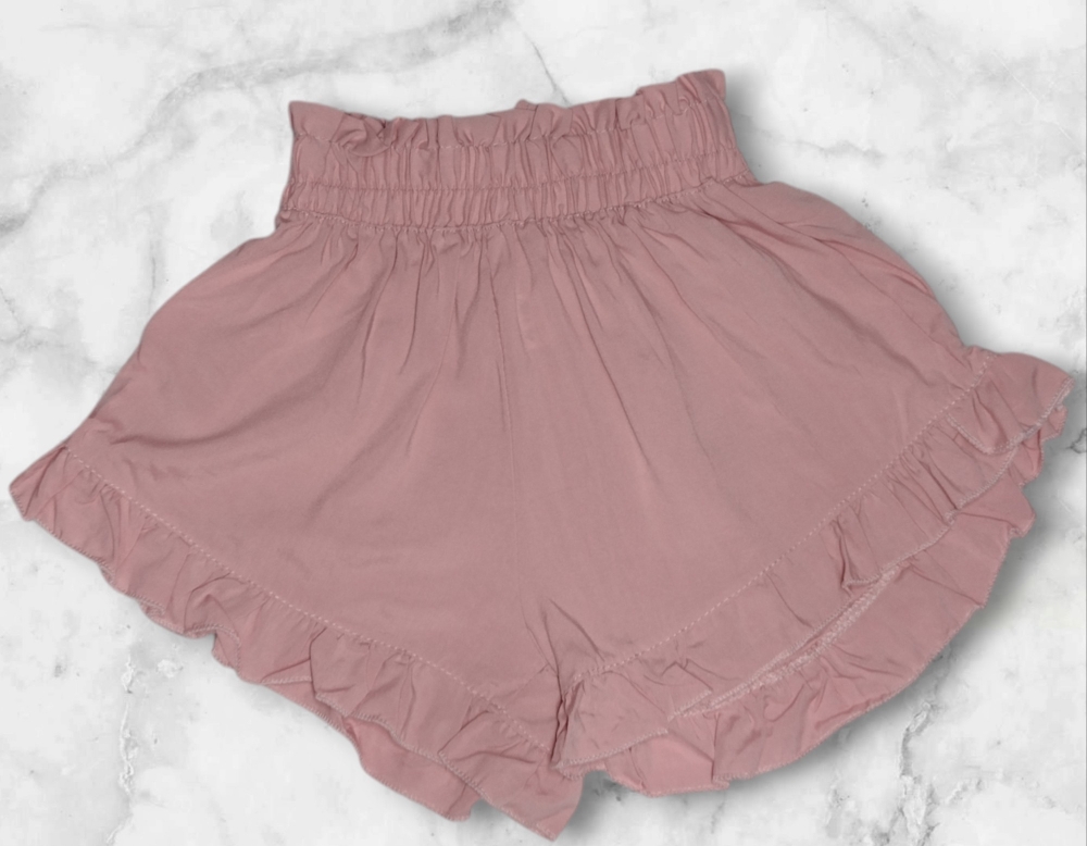Shorts de Poplin Bolados para Niña - Imagen 3