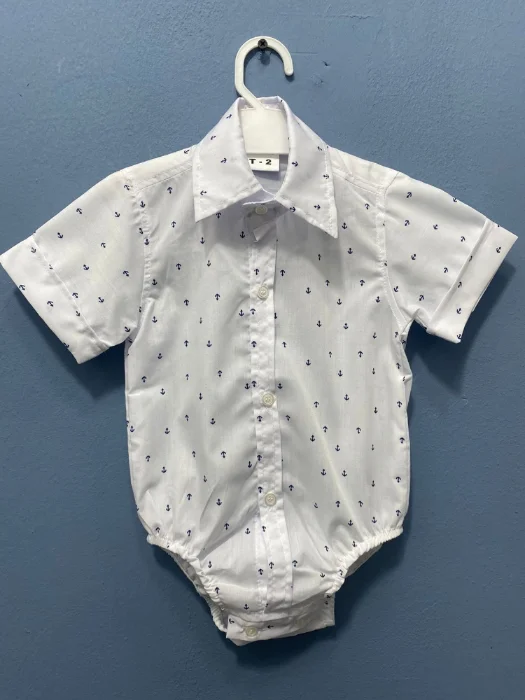 Body Camisa Manga Corta (bautizo)