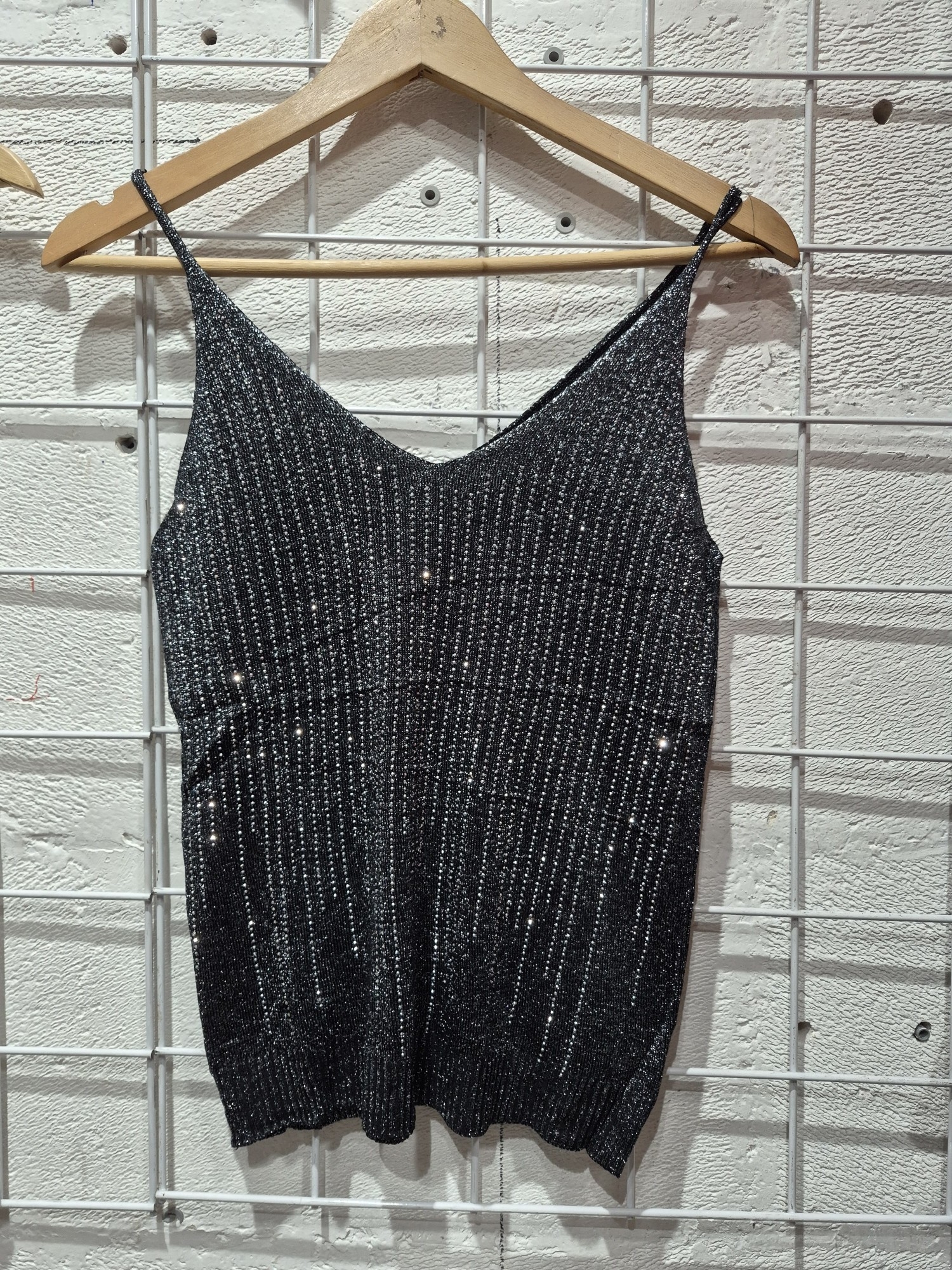 Musculosa de Tiras Strass - Imagen 3