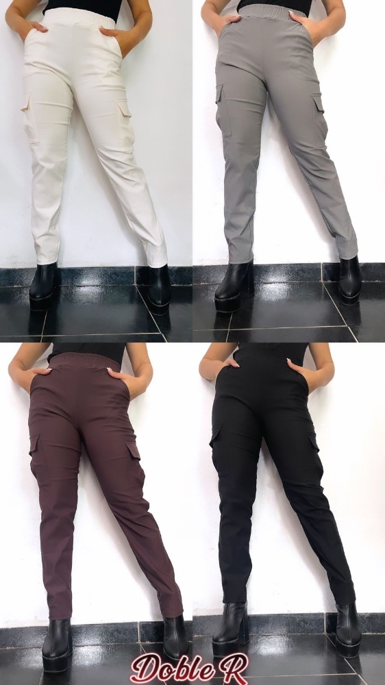 Pantalones Cargo Rectos - Imagen 3