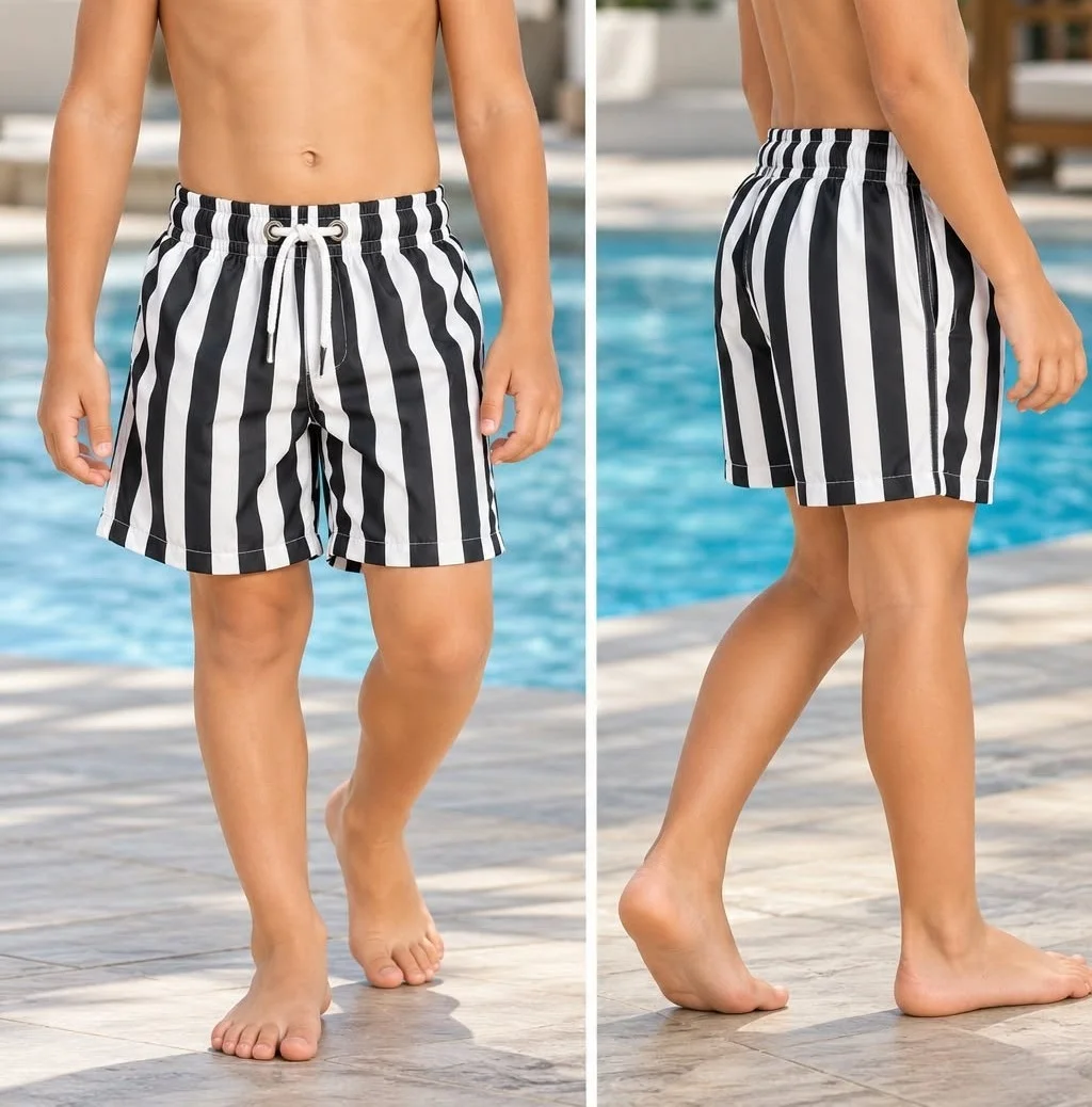 Shorts Baño Niños con Suspensor - Imagen 3