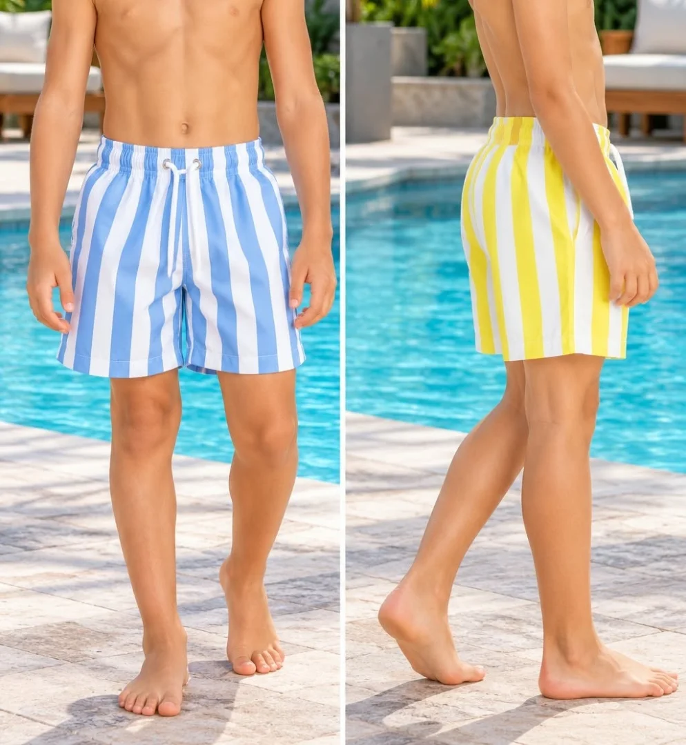Shorts Baño Niños con Suspensor - Imagen 7