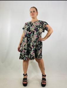 Hermosos Vestidos Cortos de Fibrana Poplin
