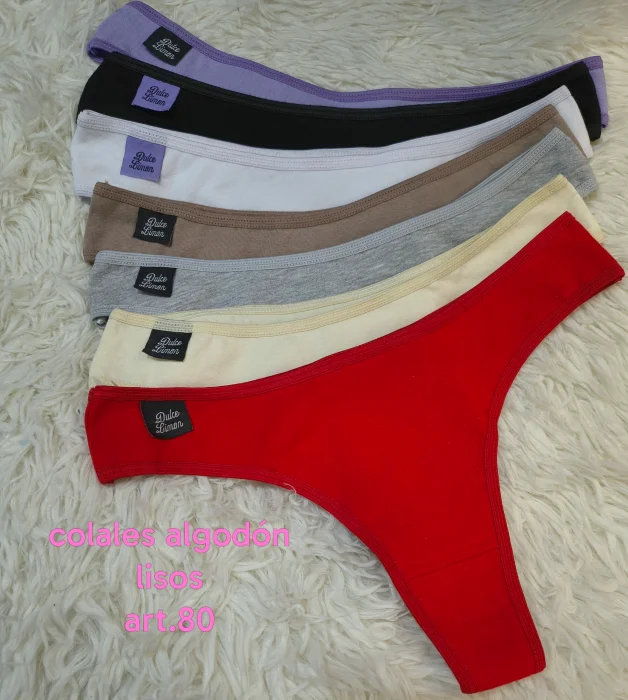 Colaless Algodón y Lycra  Básico Dulce Limón