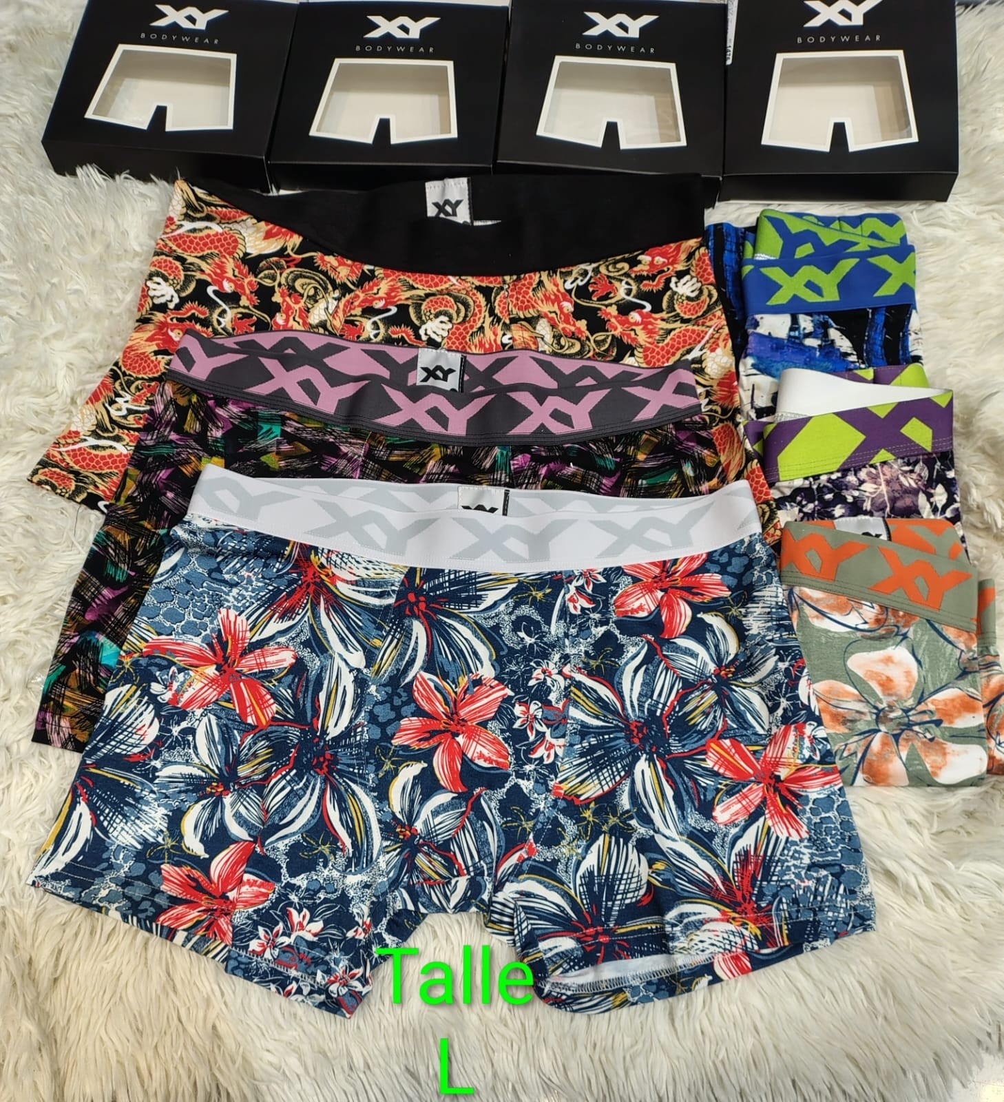 Boxer Xy Alg/lycra - Imagen 2