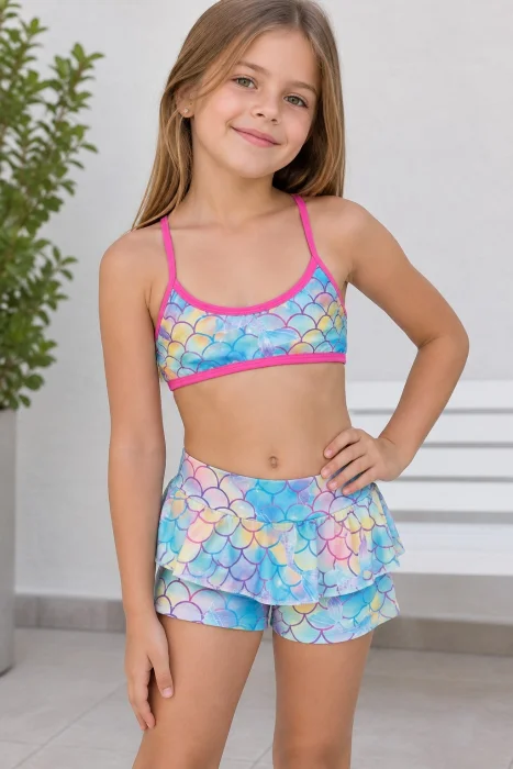 Bikini Short Pollera
