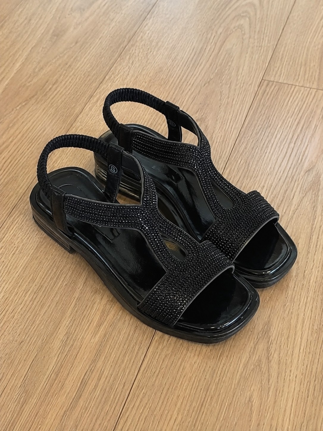 Sandalias Perla Bajas Brillo - Imagen 6