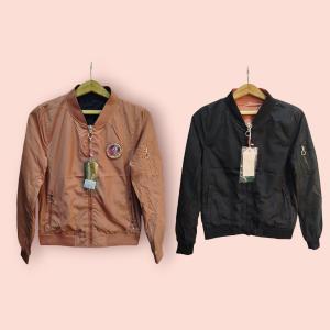 Camperas Rompeviento Importado Reversible Liso