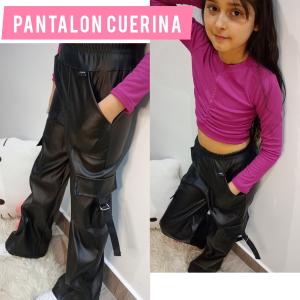 Pantalón Cuerina Cargo