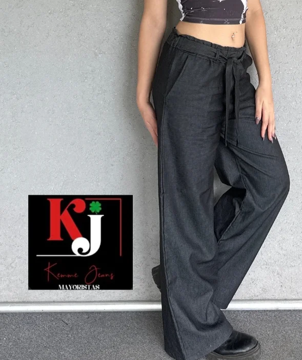 Palazo Negro Jeans
