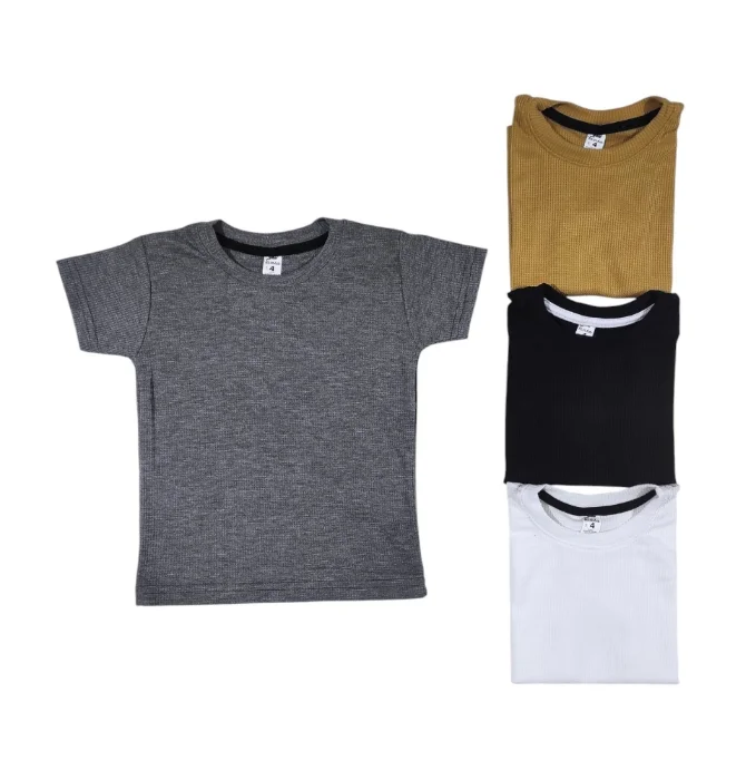 Remeras de Niño de Waffle de Verano