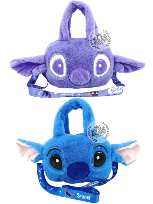 Carteritas Rellenas Peluche Stich y Kuromi
