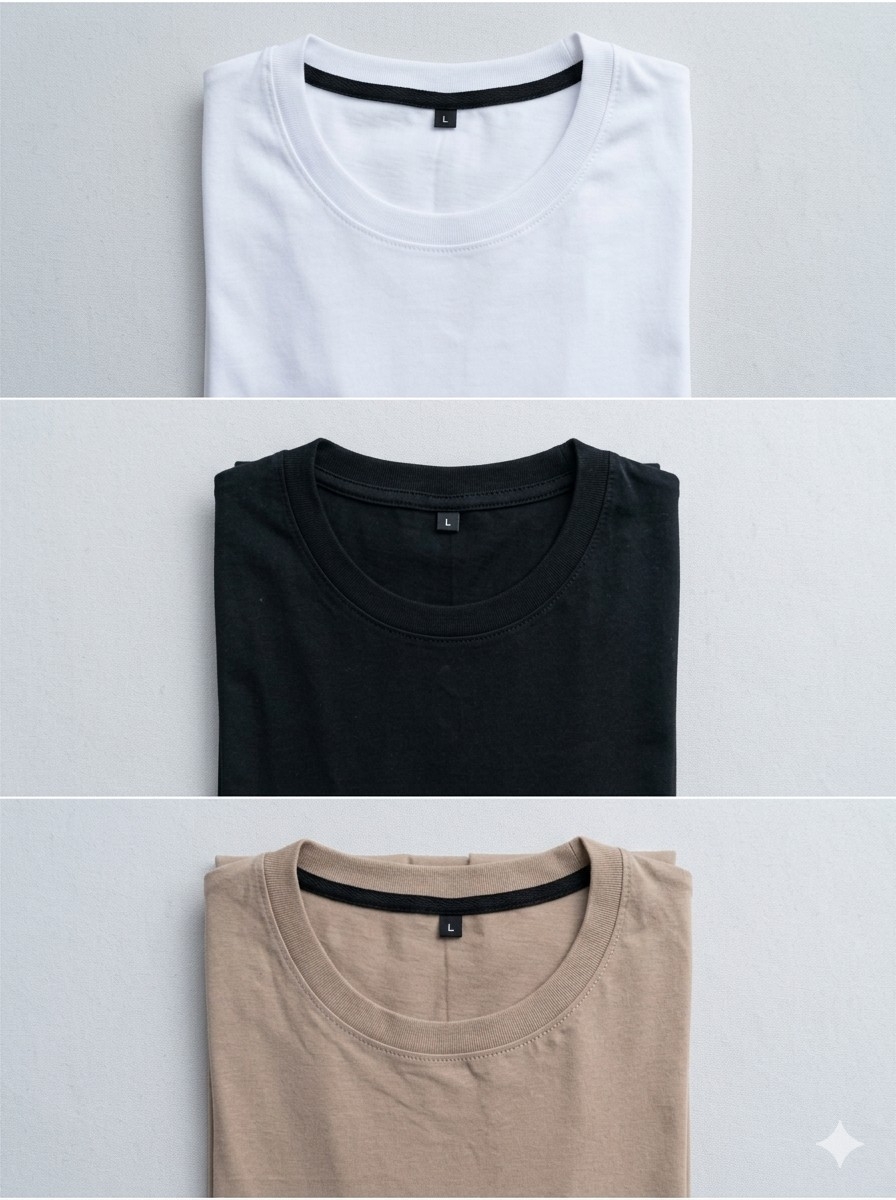 Remeras de Algodon Peinado - Imagen 2
