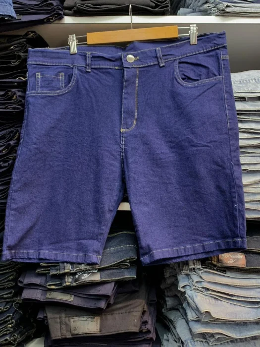 Bermudas Jeans Lisas Elastizadas T.esp.