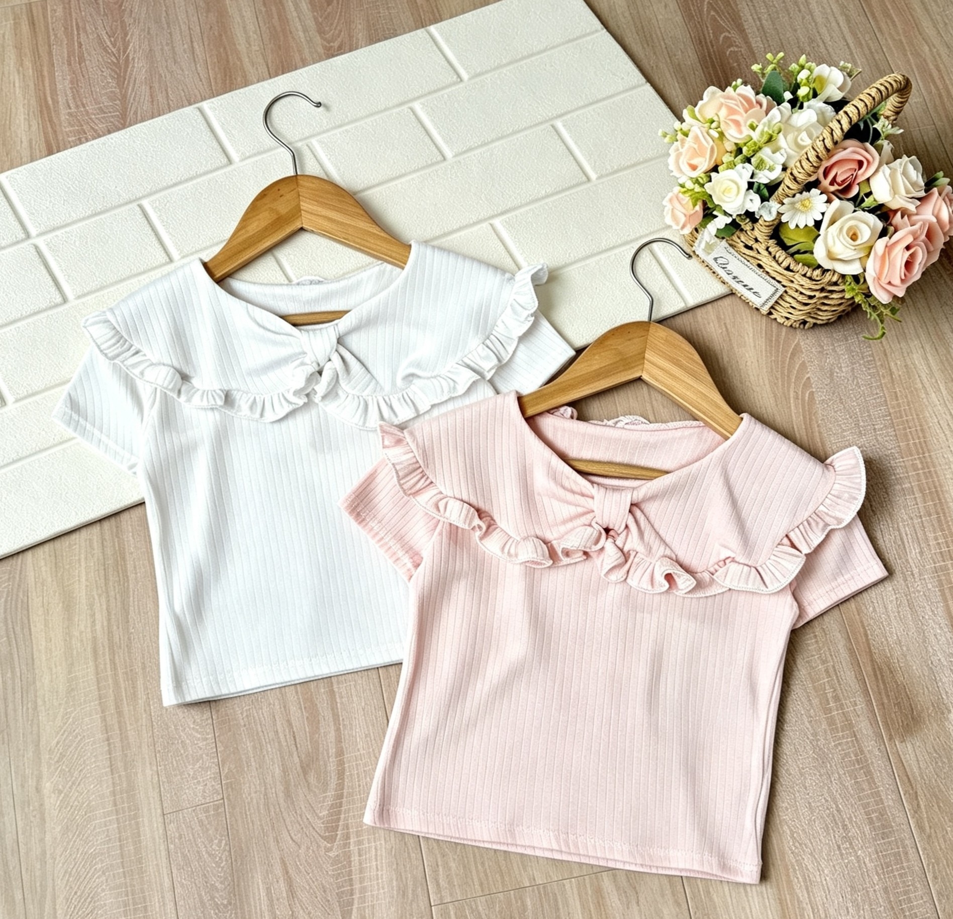 Remera Moños Bolado Nena Morley Poli Importado - Imagen 2