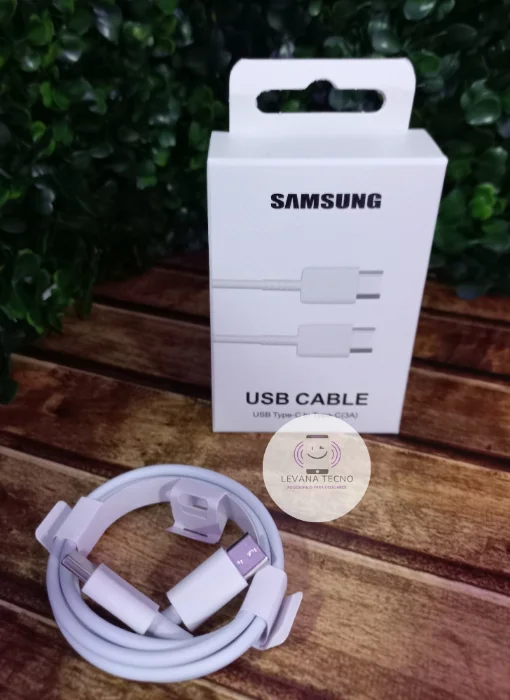 Cable Tipo C a Tipo C Samsung 3a